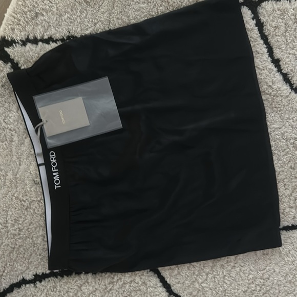 Tom Ford black lounge skirt size Medium - Picture 4 of 6